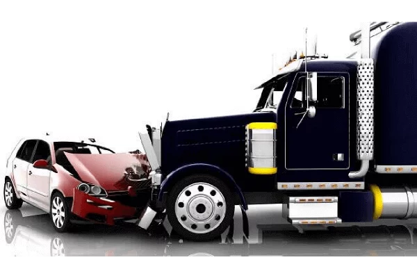 accident between car and truck