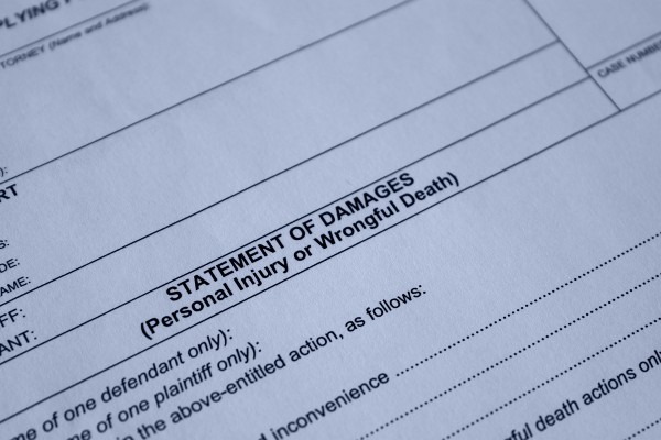 Personal Injury or Wrongful Death Form