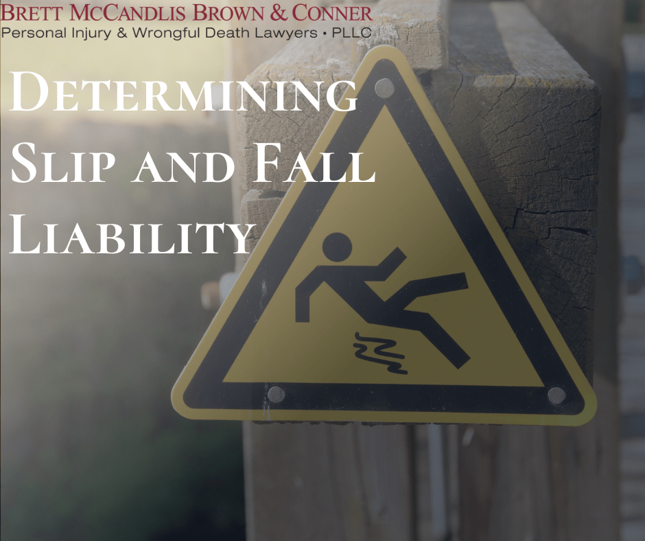 Determining slip and fall liability in Washington