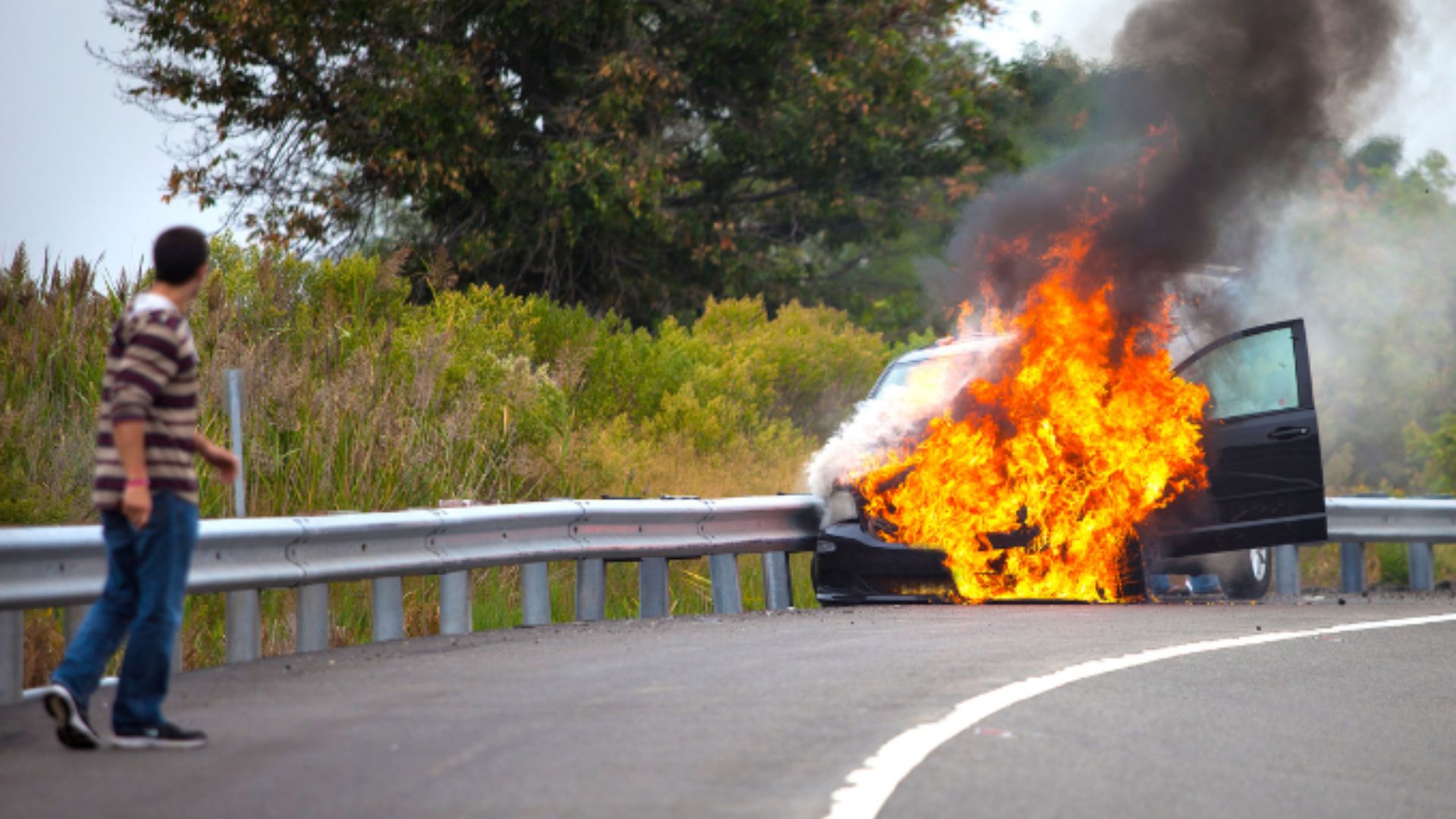 Burn Injuries from Vehicle Fires